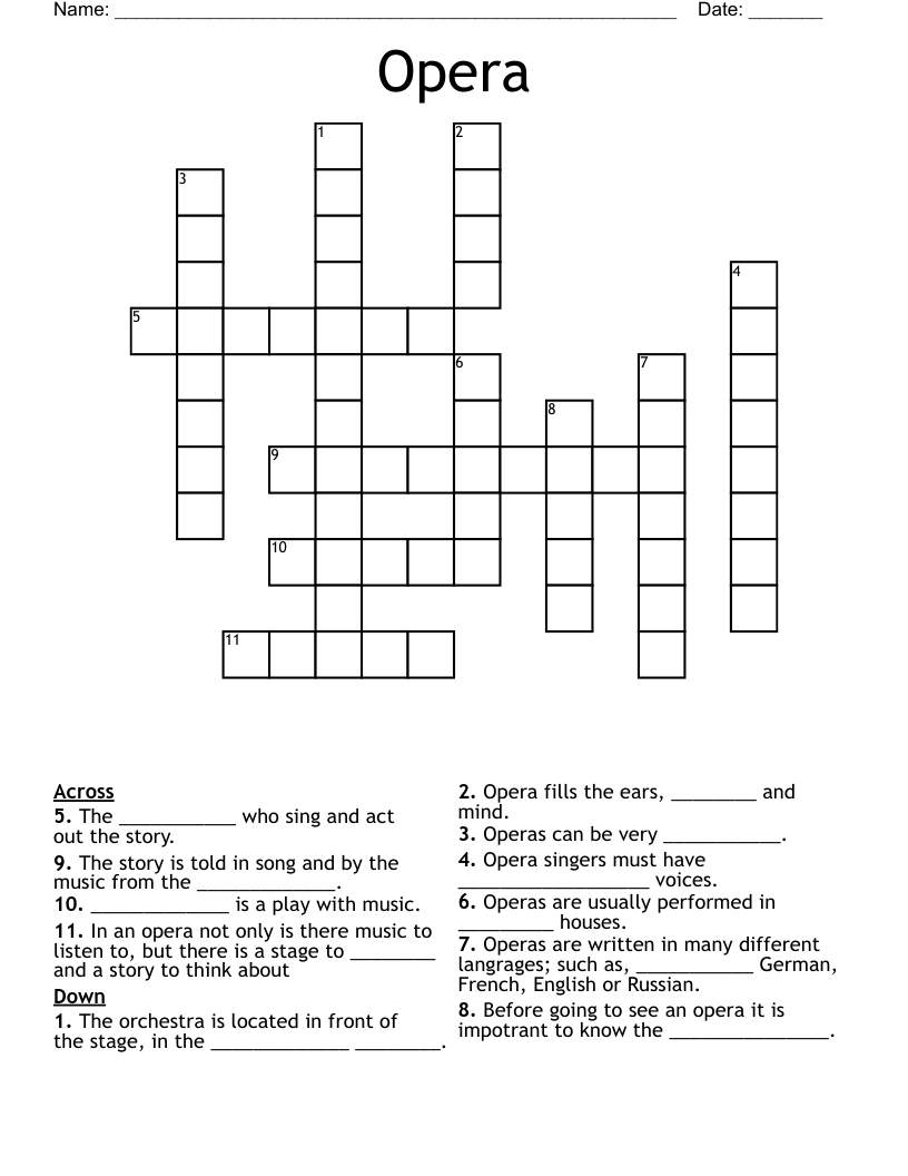 verdi opera crossword puzzle clue