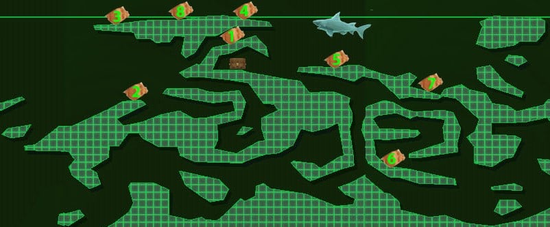 hungry shark evolution secret area