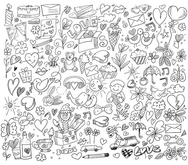 doodle vector free