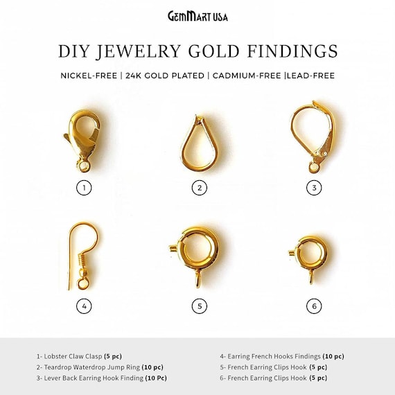 earring hooks for jewelry making