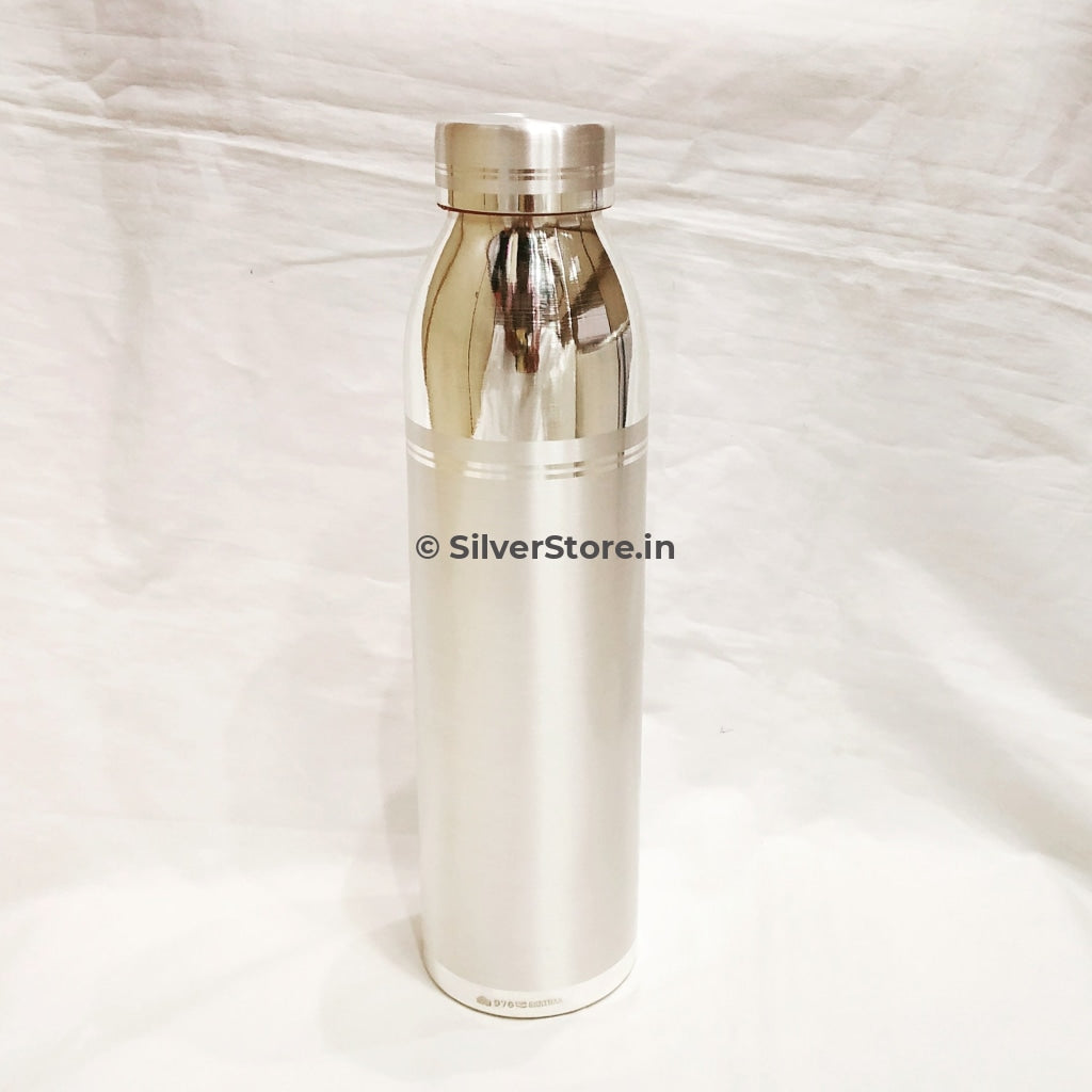 ever silver water bottle