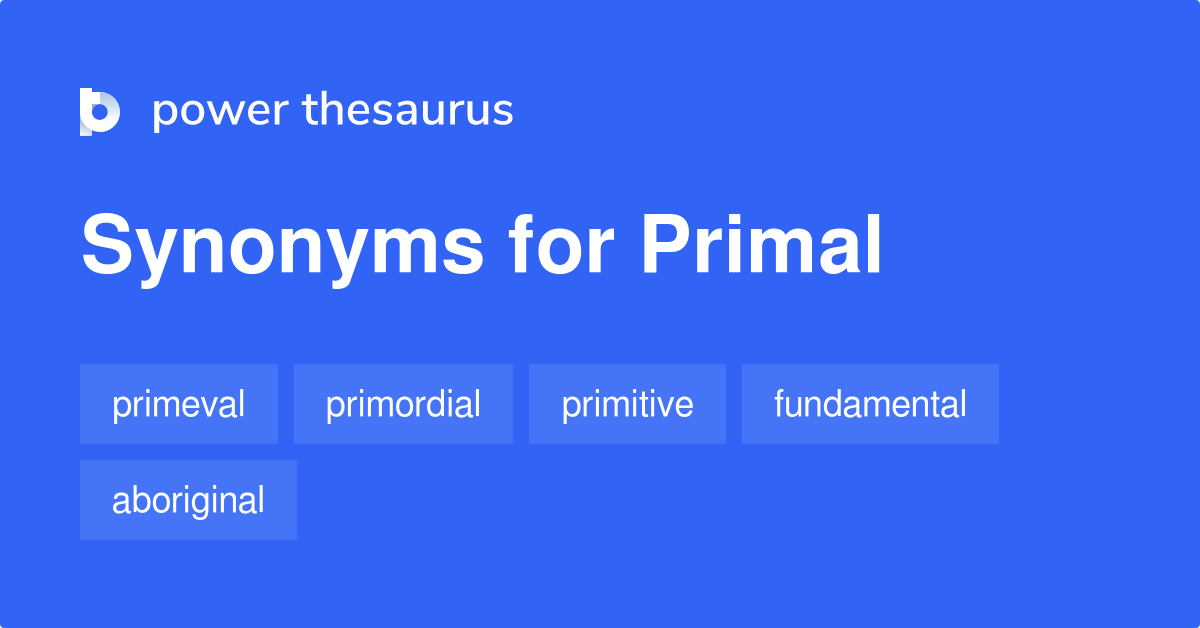 primal synonym