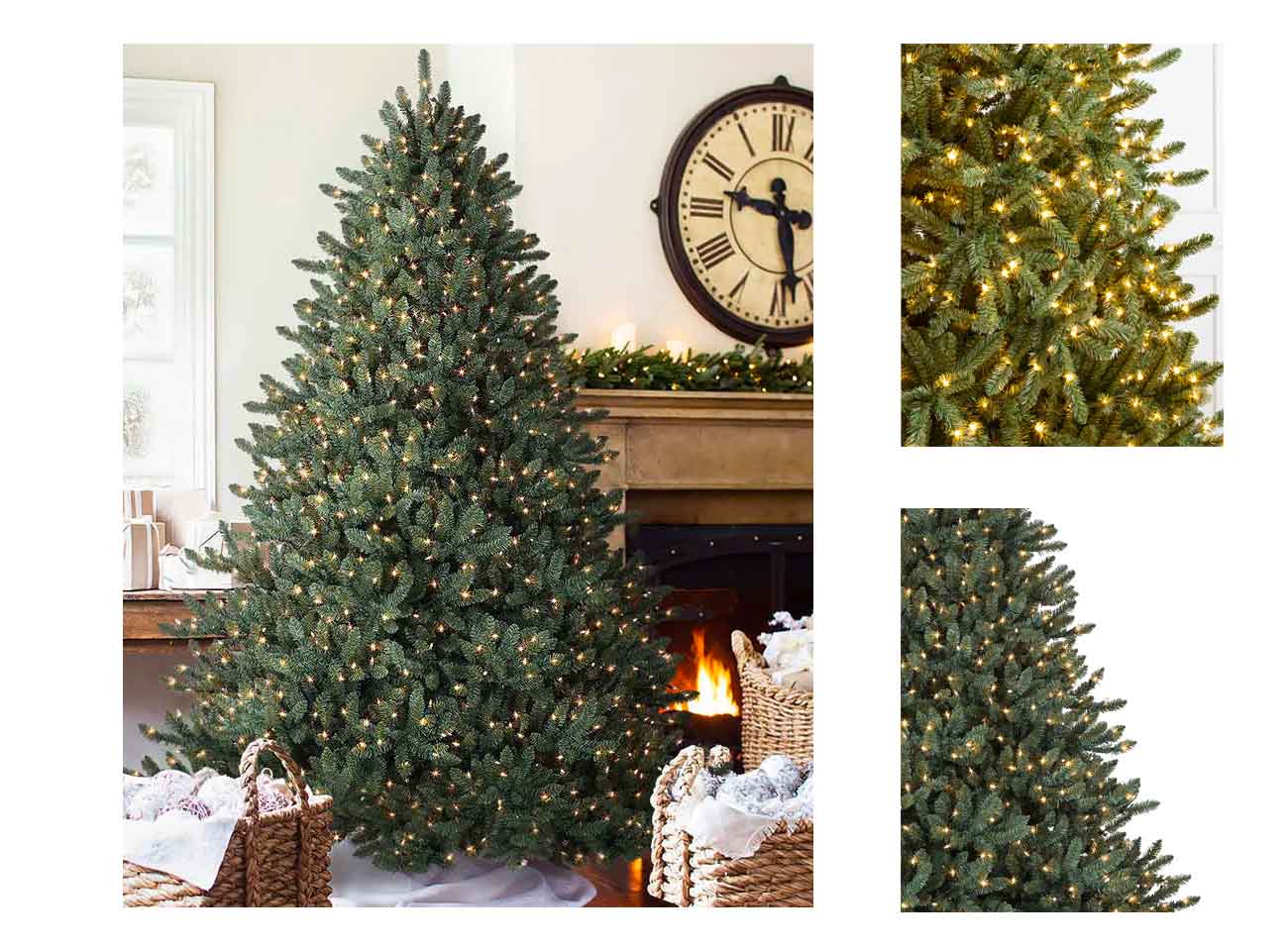 balsam hill canadian blue green spruce