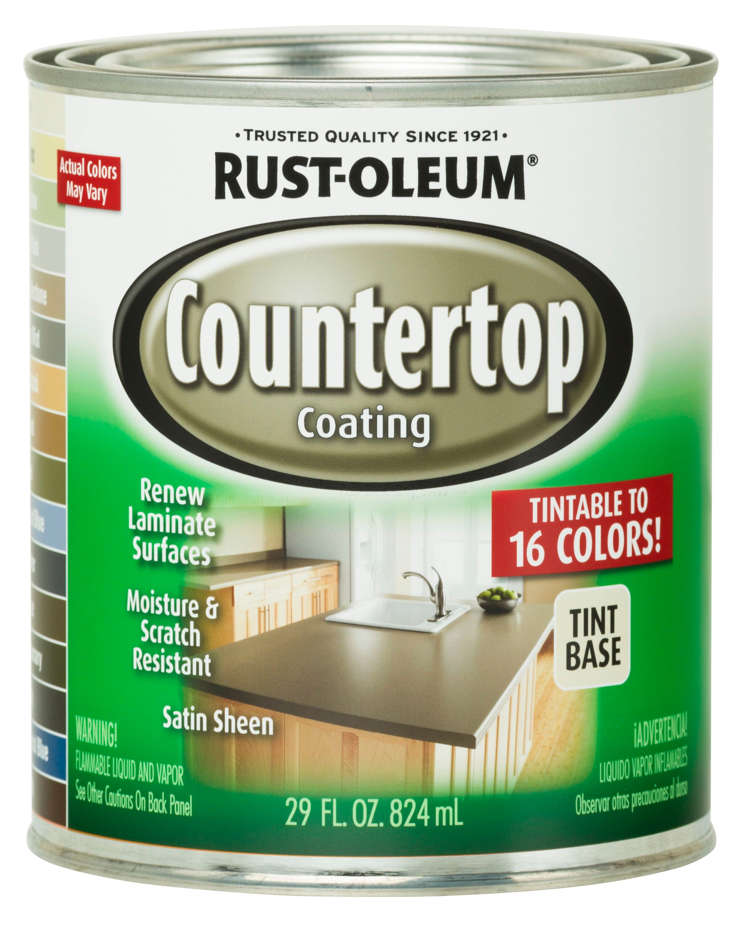 rustoleum countertop paint