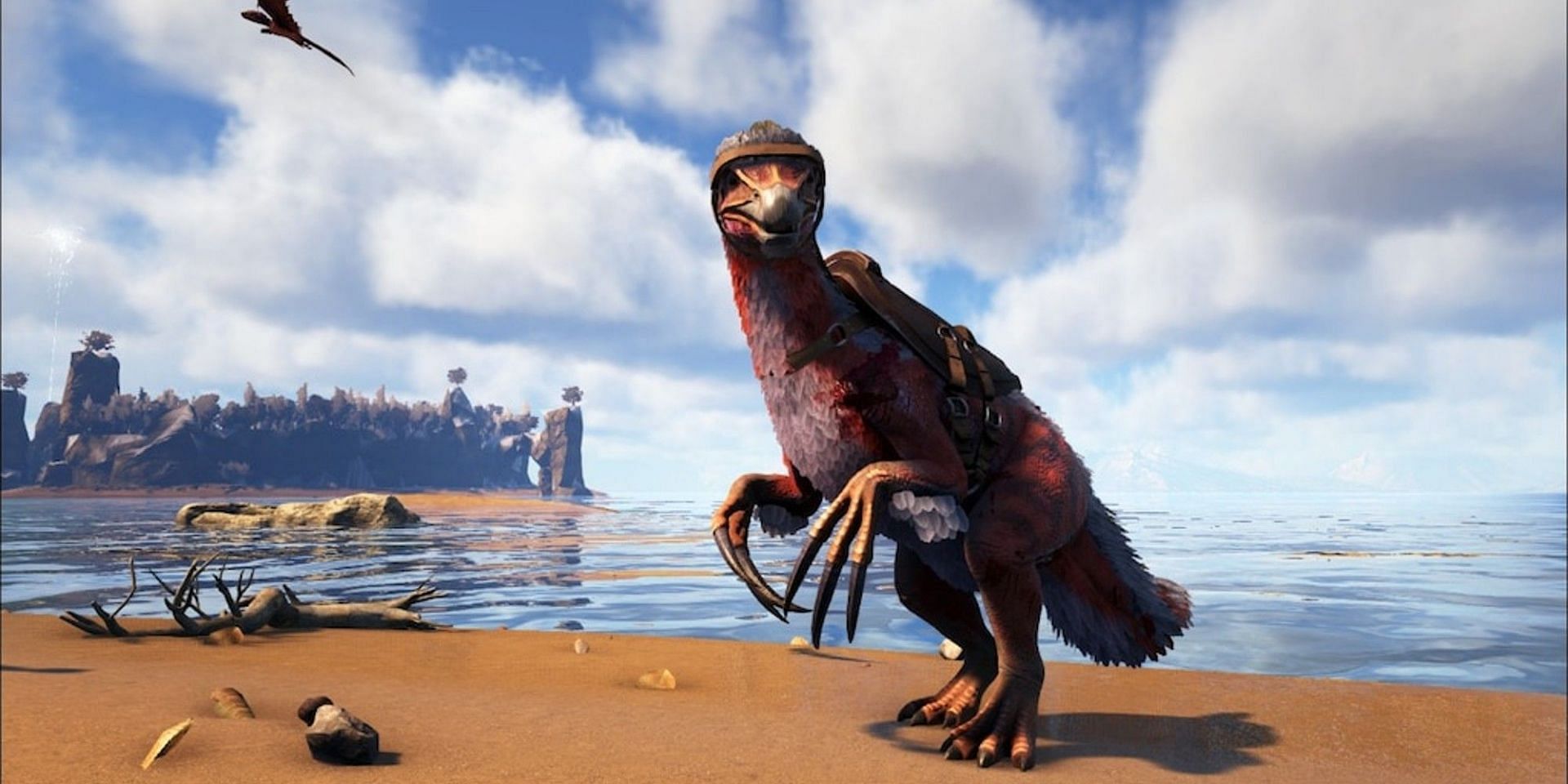 ark therizinosaurus tame