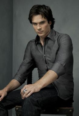 damon as a vampire