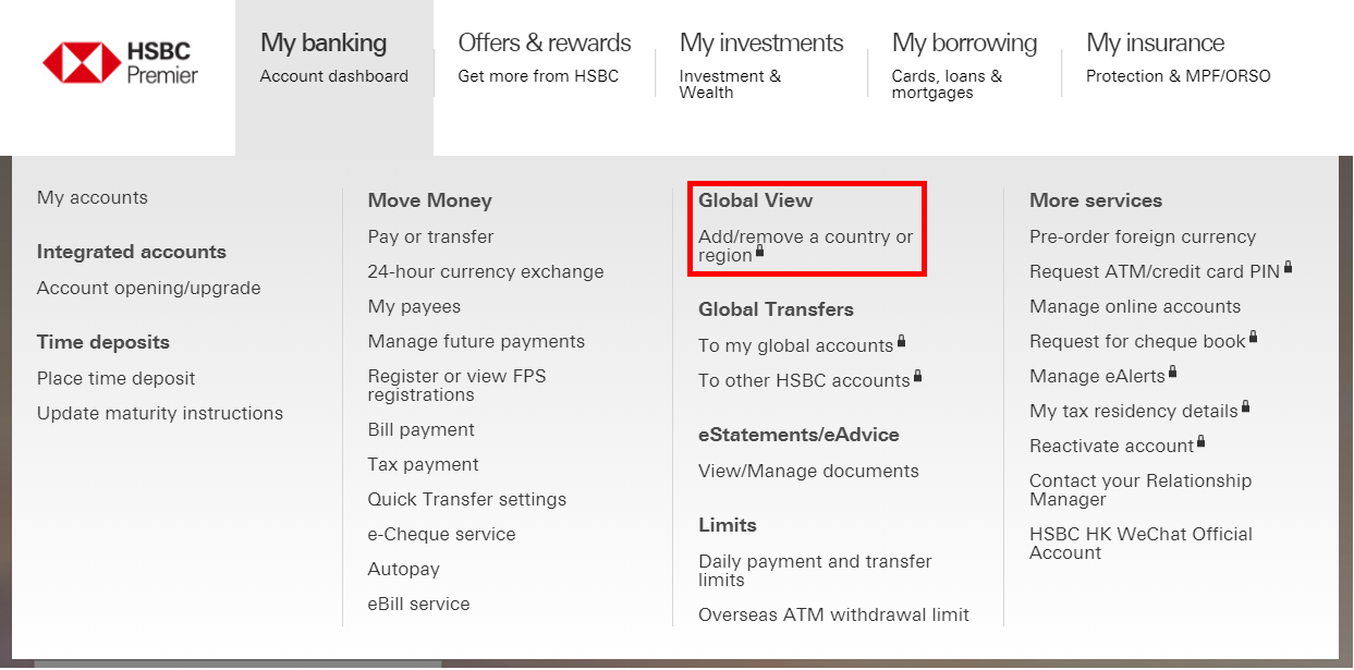 hsbc bank international limited swift code