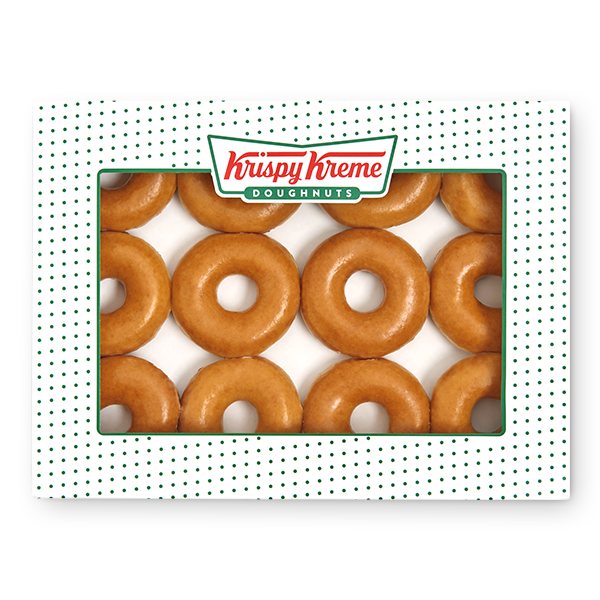 glazed krispy kreme donut calories