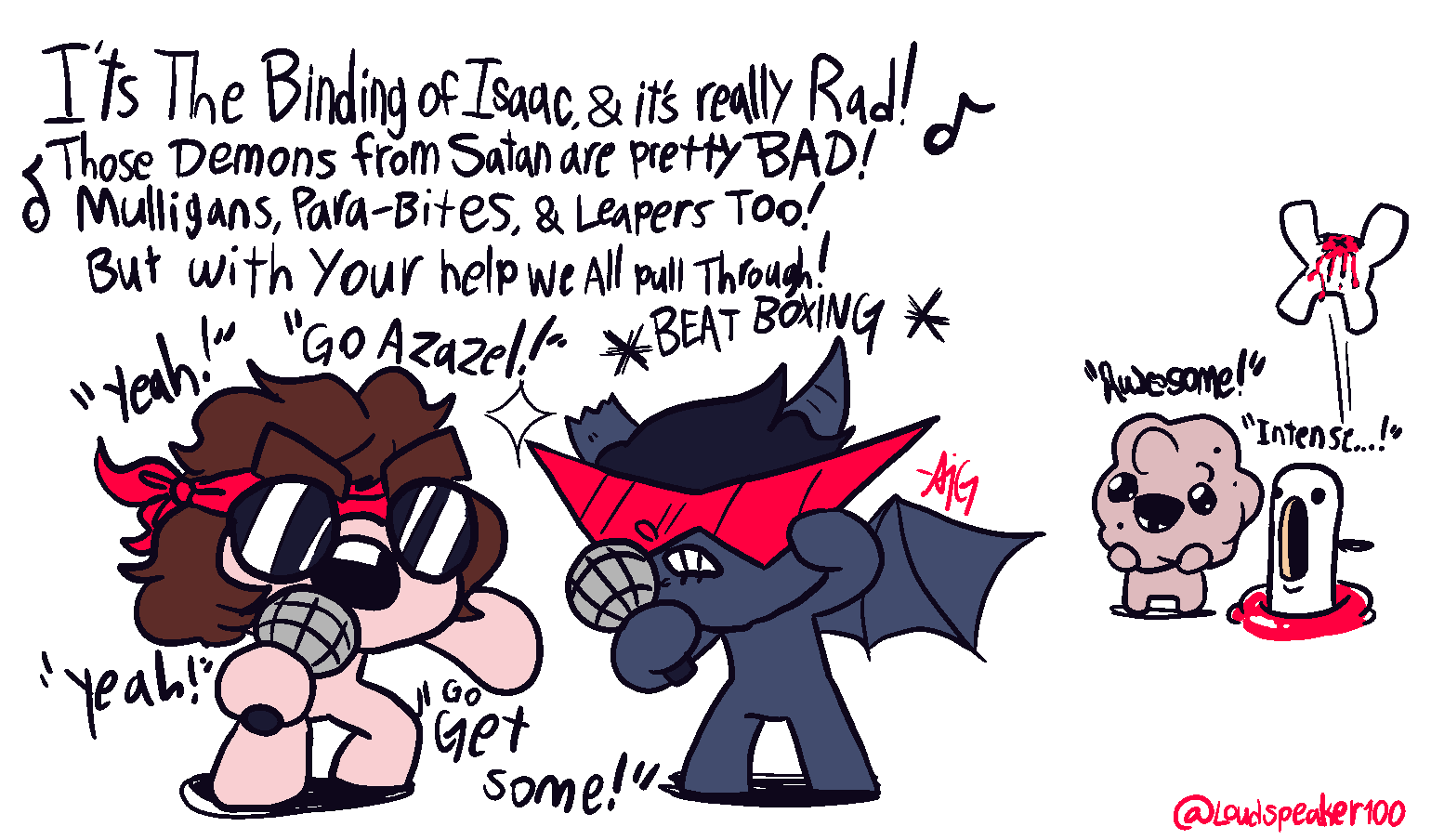 rap de binding of isaac