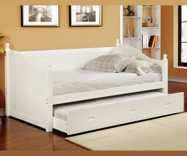 solid wood daybed with trundle