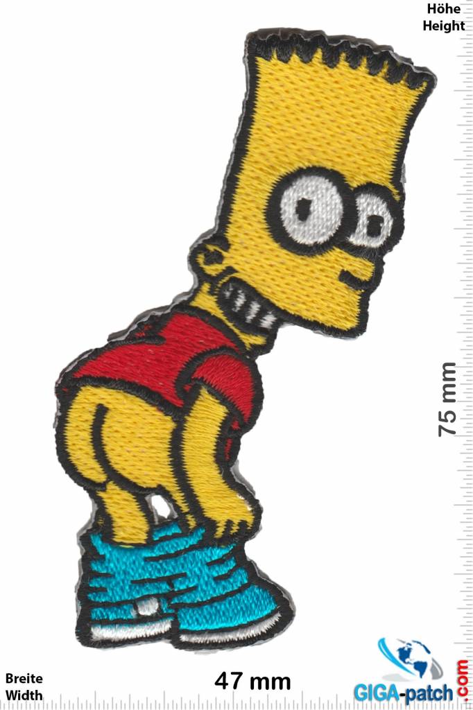 bart simpson bum