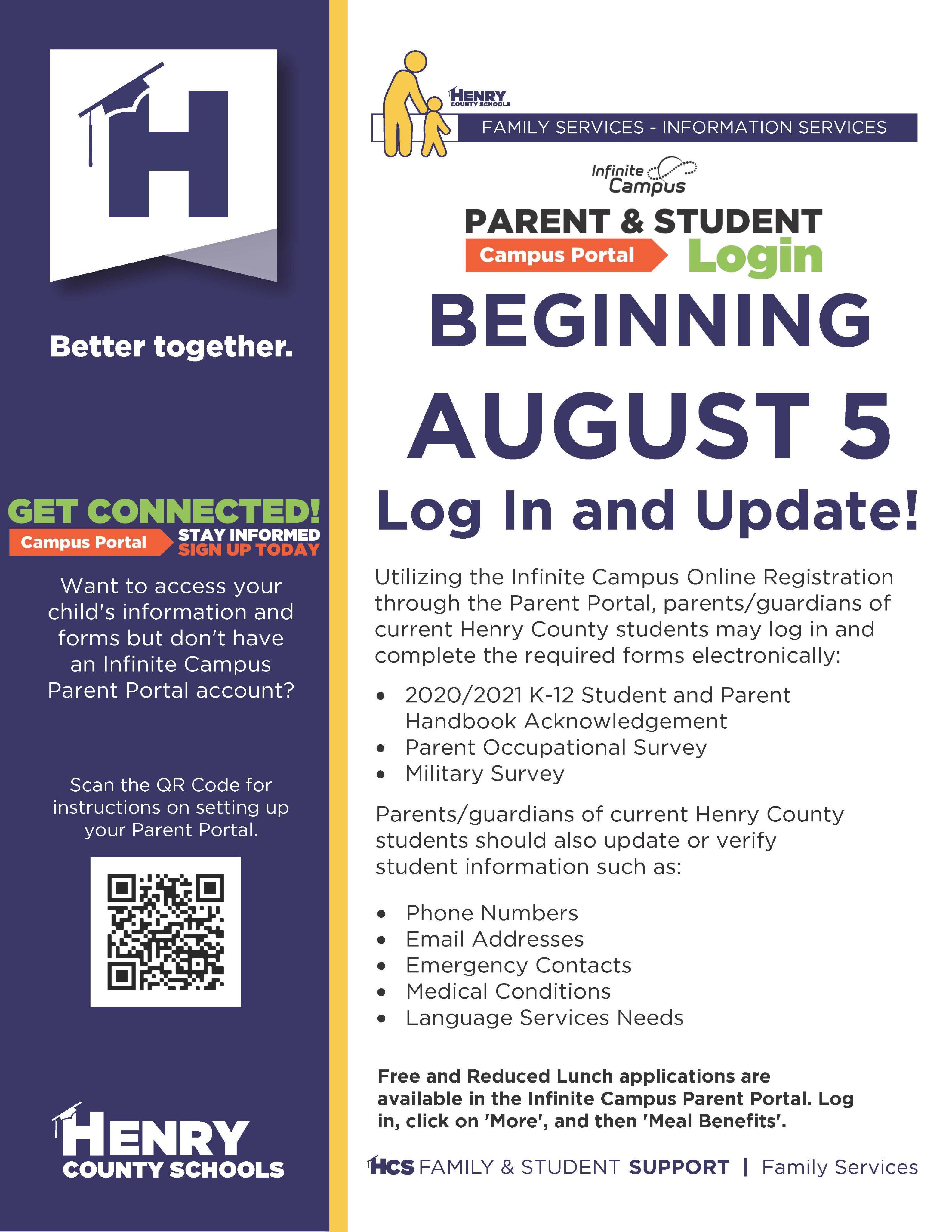 henry county infinite campus parent portal