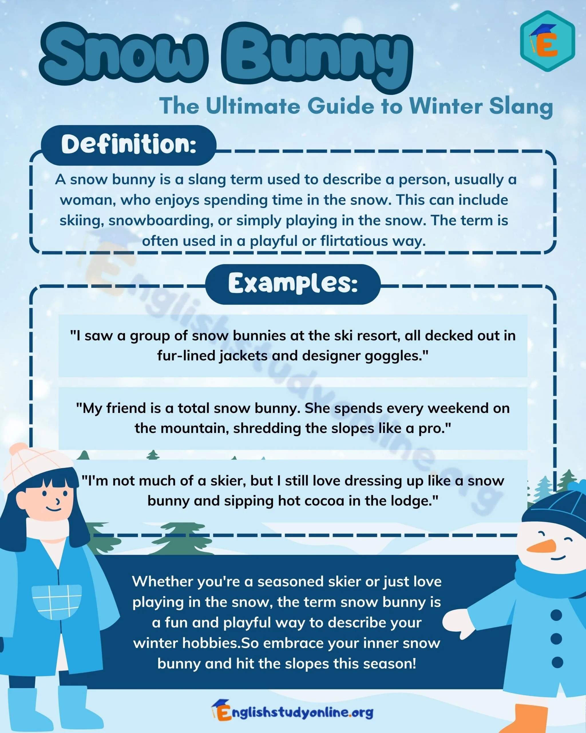 snowbunny meaning