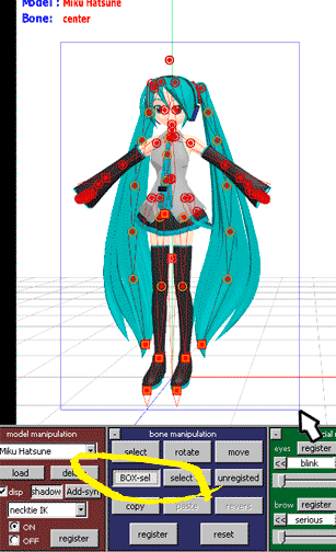 mikumikudance model