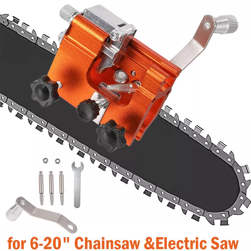 chainsaw chain sharpening jig