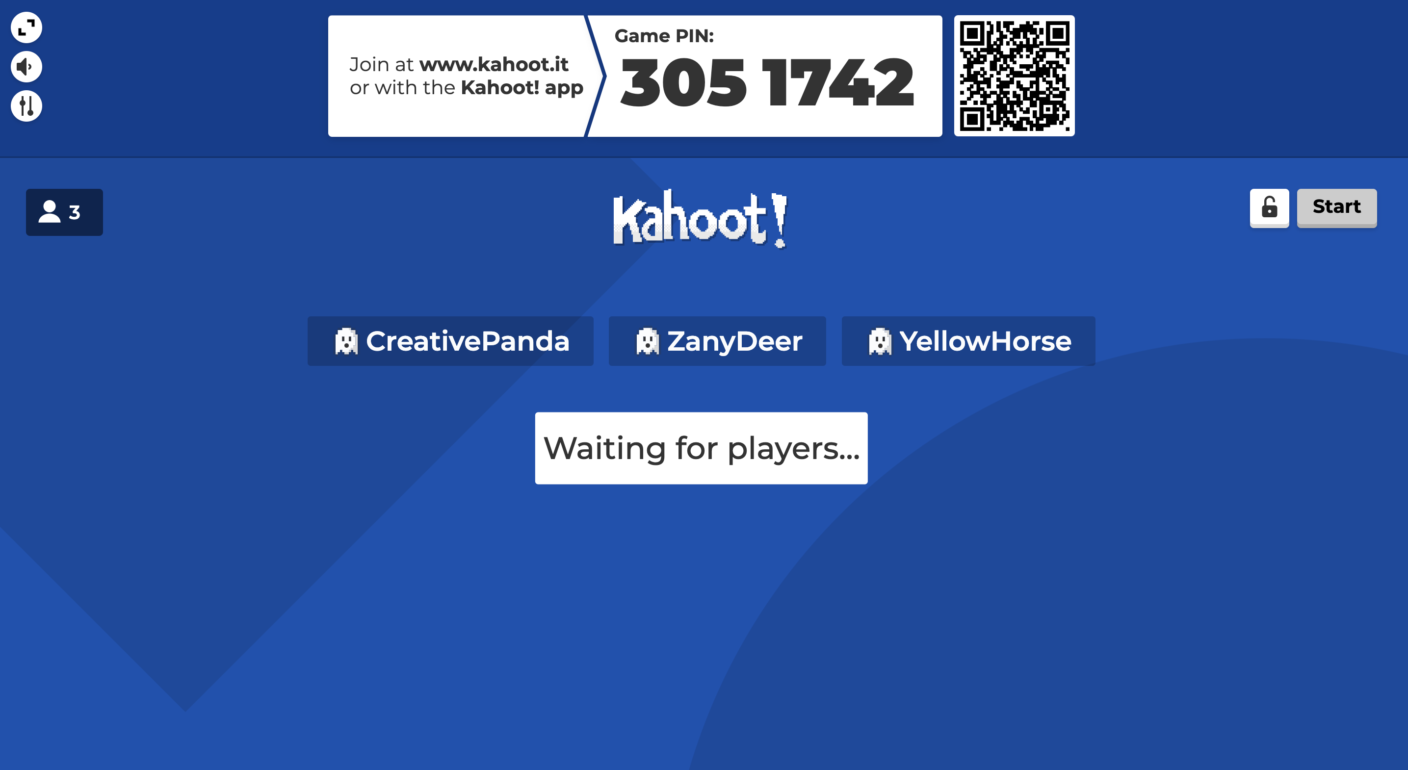 kahoot code