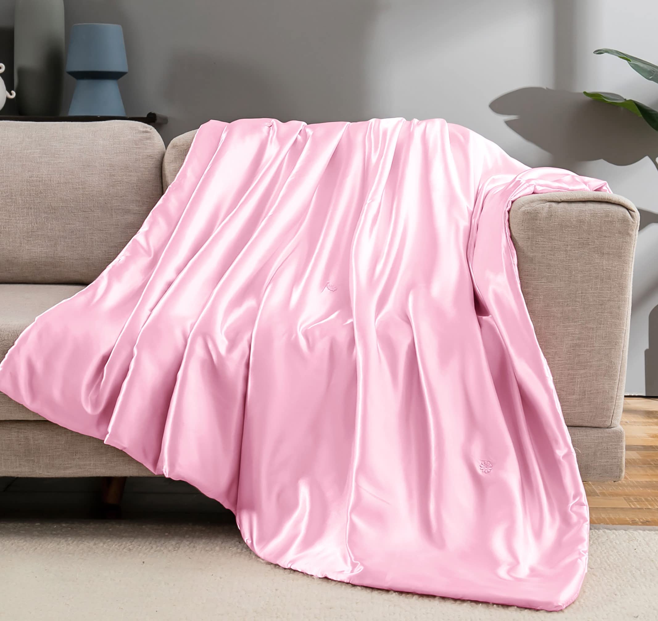 satin blanket