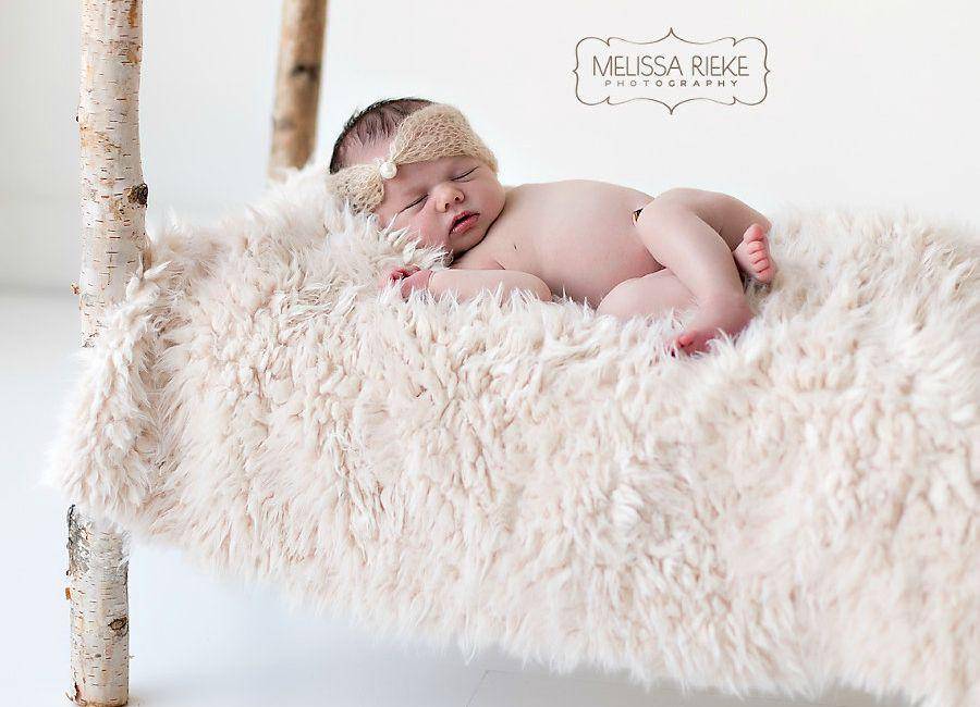 fur rug photography prop