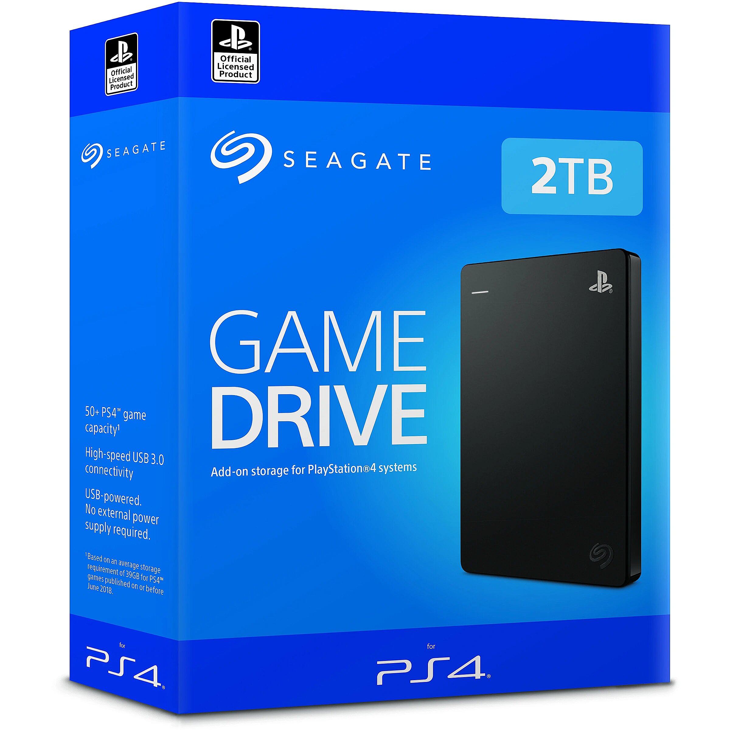 game drive ps4 2tb