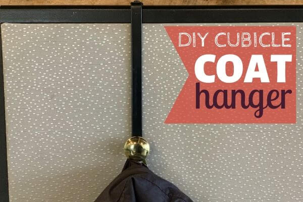 office cubicle coat hook