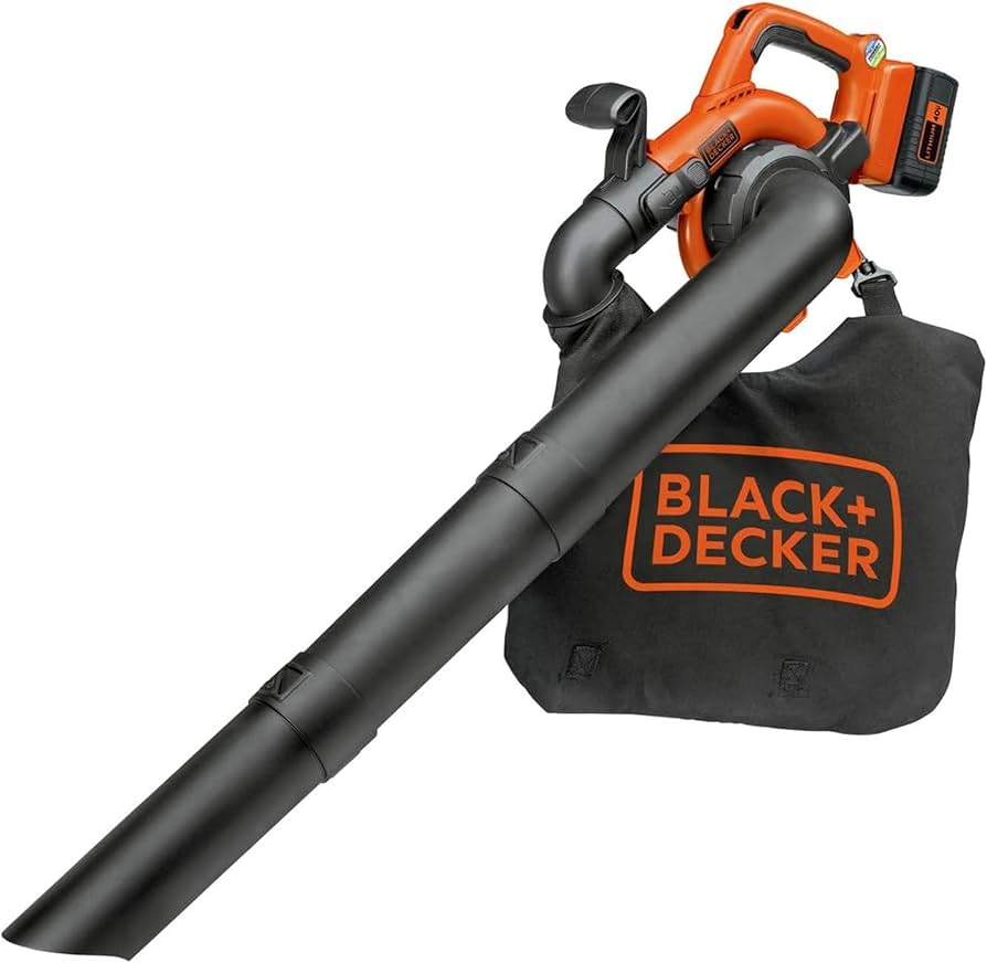 black & decker battery operated leaf blower