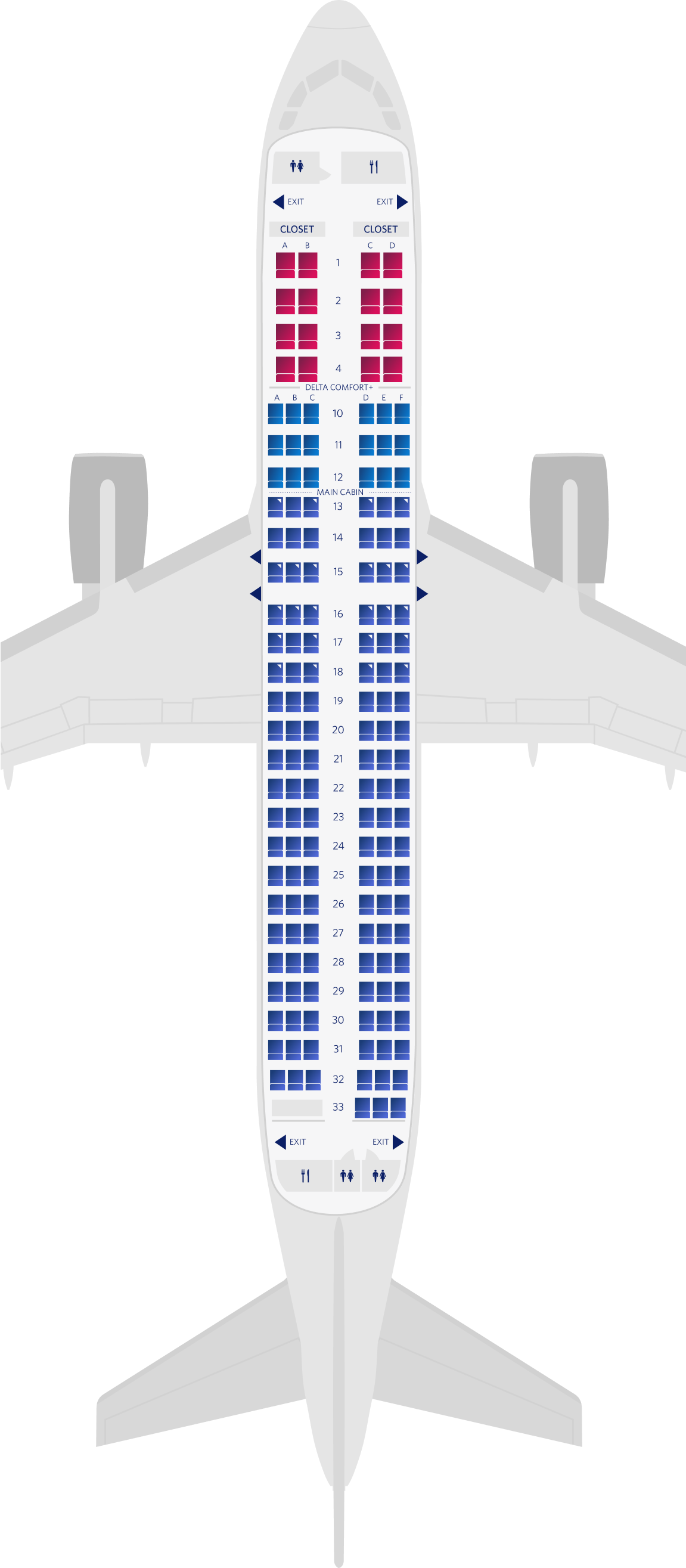 seats on a320