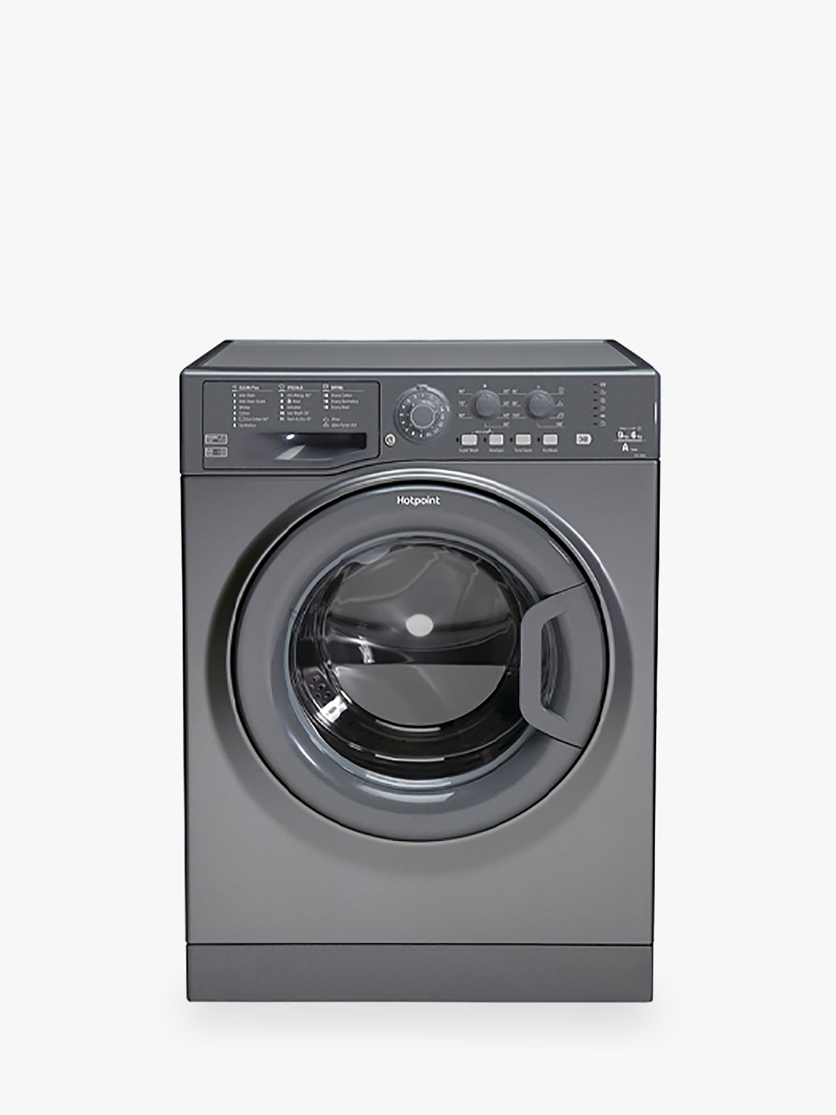 hotpoint grey washing machine