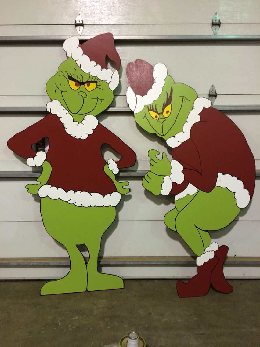 grinch cut out