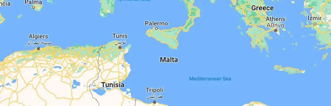 whereabouts is malta