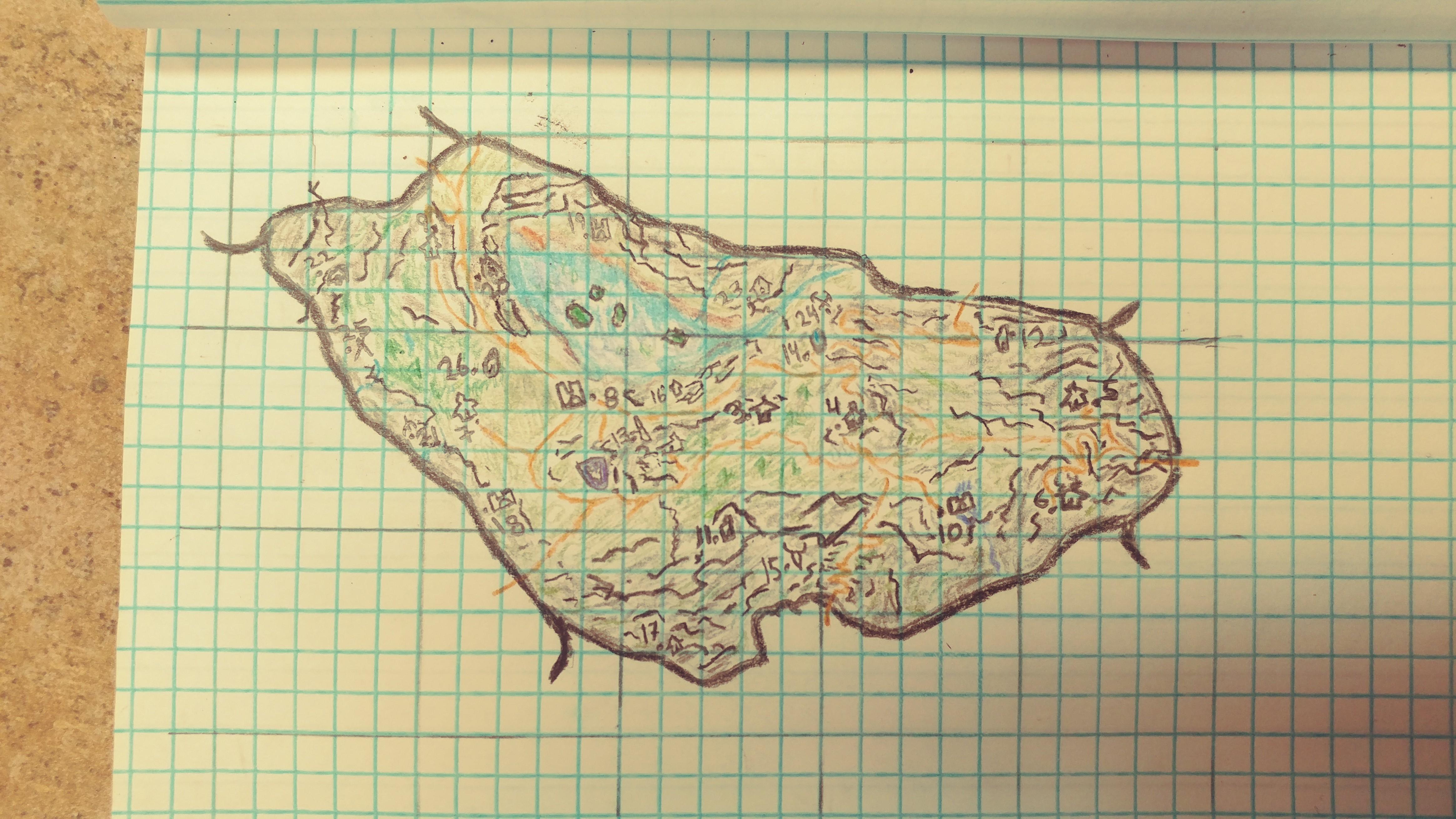 falkreath skyrim map