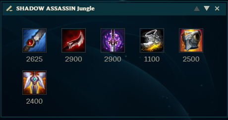 kayn jungle build