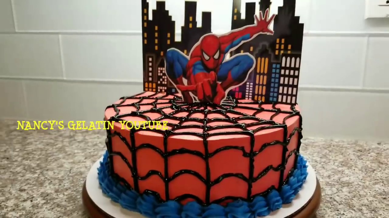 pastel spiderman betun