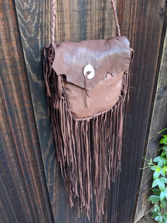 native american leather bags