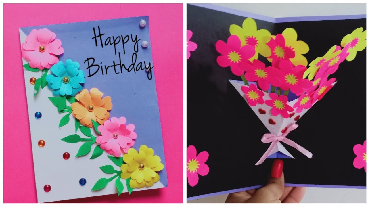happy birthday card design handmade