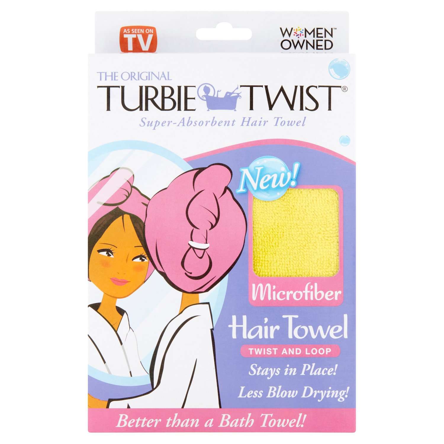 turbie twist hair towel