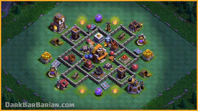 clash of clans town hall 5 builder base