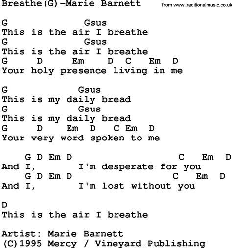 gospel song lyrics with guitar chords