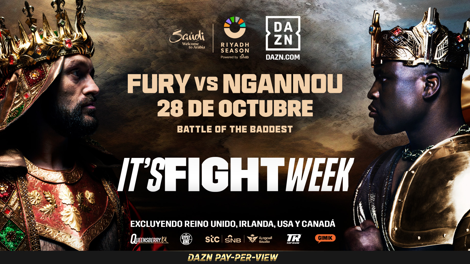 fury vs ngannou fight time est