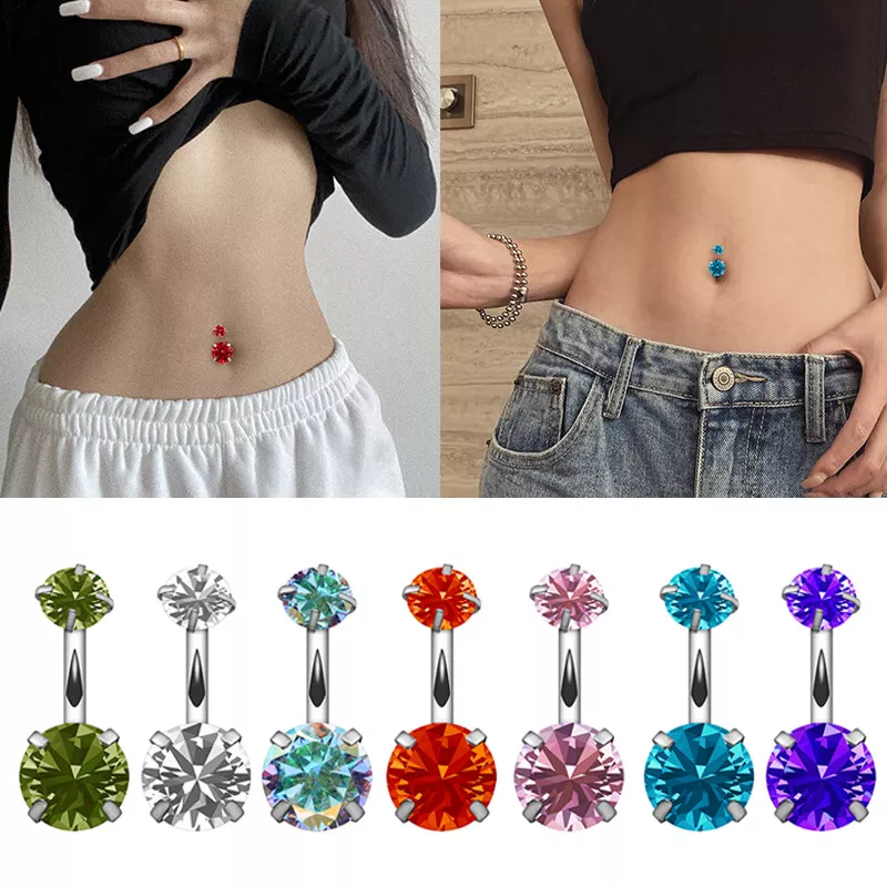 belly piercing rings