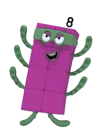 numberblocks 8