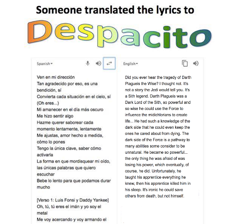 despacito with lyrics english