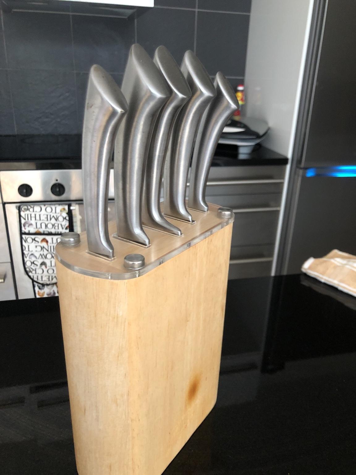 gino dacampo knife set