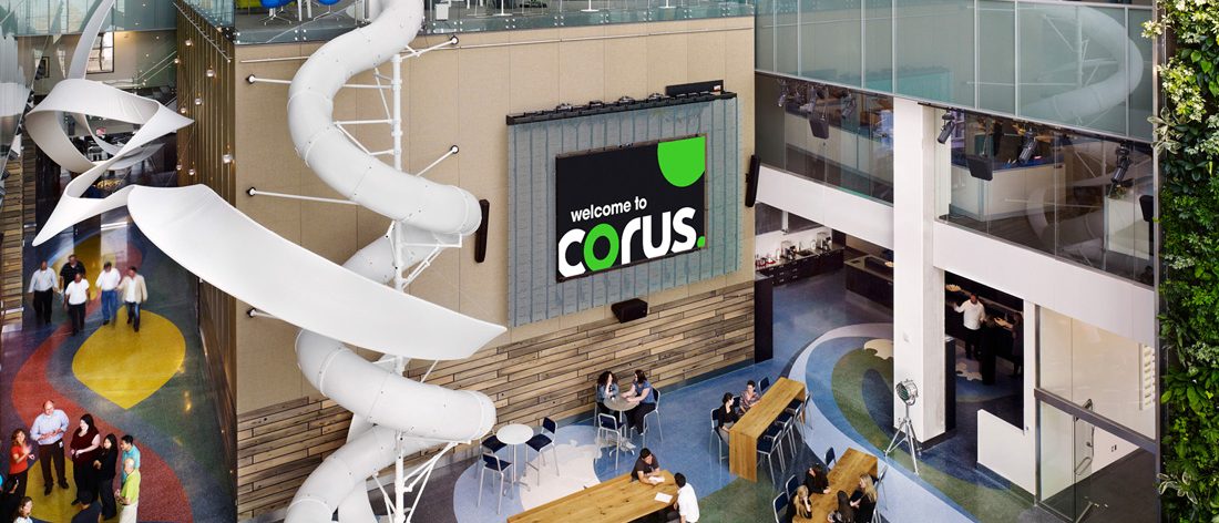 corus media jobs