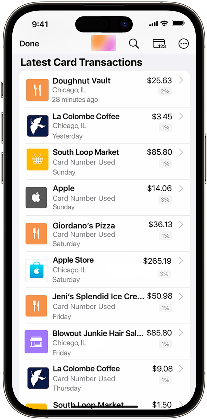 look up apple pay transactions