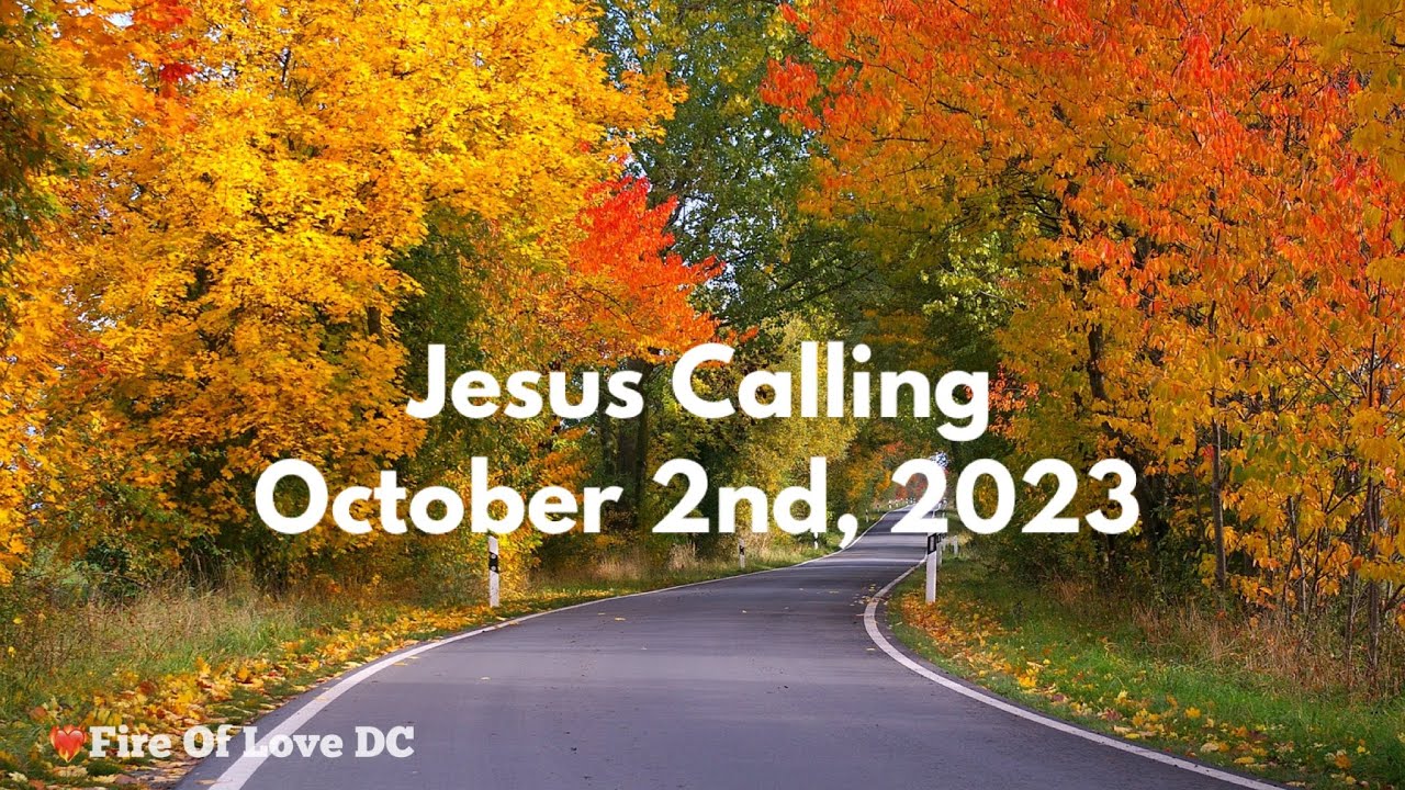 jesus calling october 2