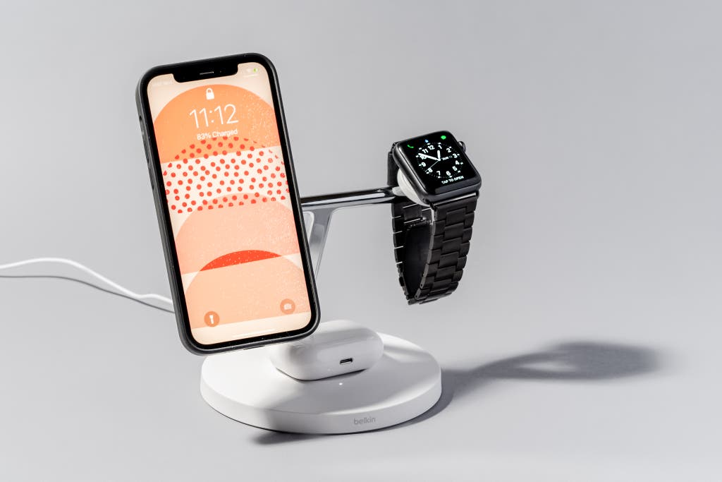 apple watch and iphone wireless charger