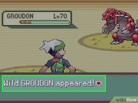 can you catch groudon in emerald