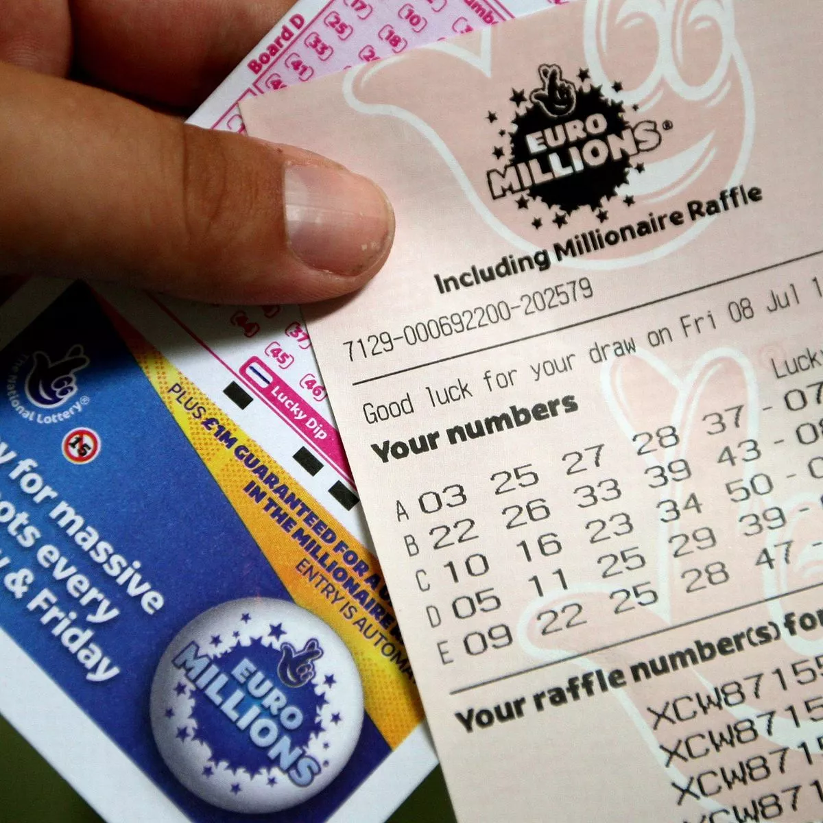 euromillions recent numbers