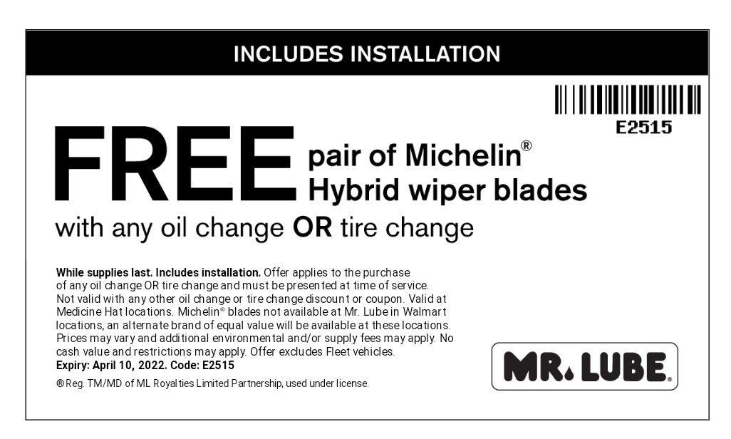 mr lube windshield wiper coupon 2023