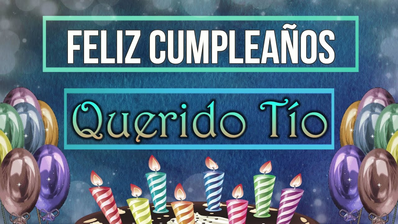 tarjetas feliz cumpleaños tio